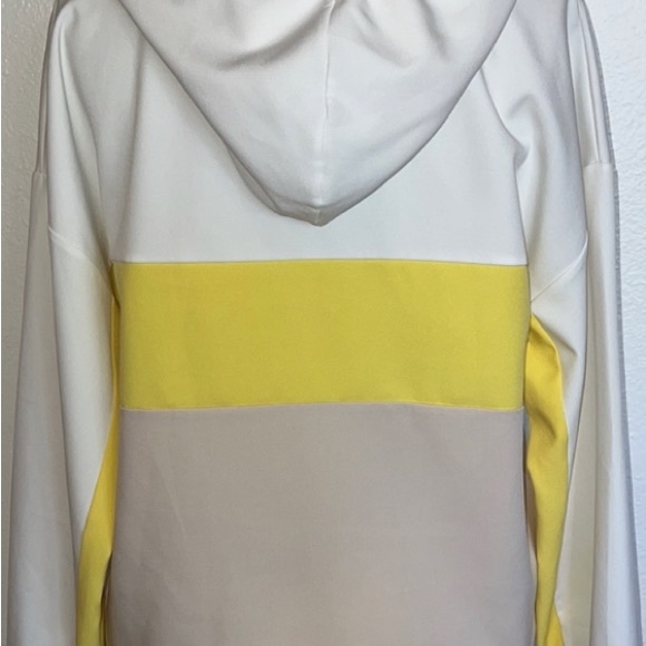 Zara Colorblock Half-Zip Hoodie-size large - Picture 3 of 6